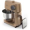 Robot pâtissier multifonction Sencor STM 7630RS Gordon - Pétrin et hachoir à viande - Bol inox 5,5 L - Moteur 1500 W - Champagne