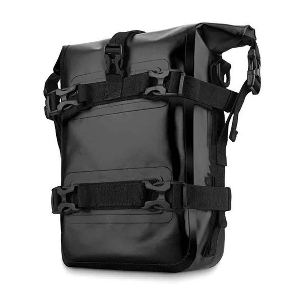 High Capacity 8L Motorcycle Bumper Mountable Dry Bag Offering Abrasion Resistant Material for Tool Storage Needs