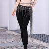 Hot Diamond Waist Chain Group Versatile Belly Dance Triangle Grid Diamond Hip Scarf Multi Layer Tassel