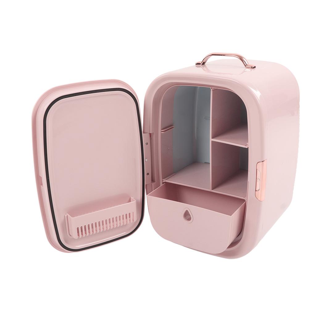 Mini Refrigerator Home Car Dual Use Makeup Fridge Portable Dormitory Office Refrigerator for Fruit