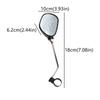 1 Pair Bicycle Rear View Mirror Bike Cycling Wide Range Back Sight Reflector Angle Adjustable Left Right Mirrors Accessories