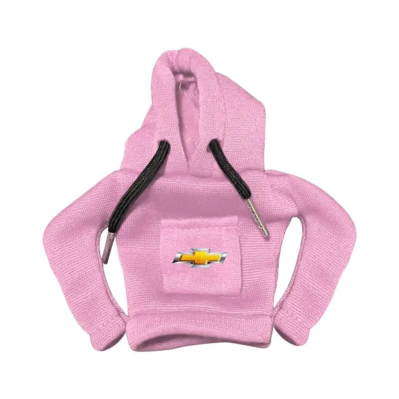 Fashion Car Decor Dust Proof Car Shift Knob Hoodie Handle Cover For Chevrolet Silverado Impala Malibu Equinox Cruze Camaro