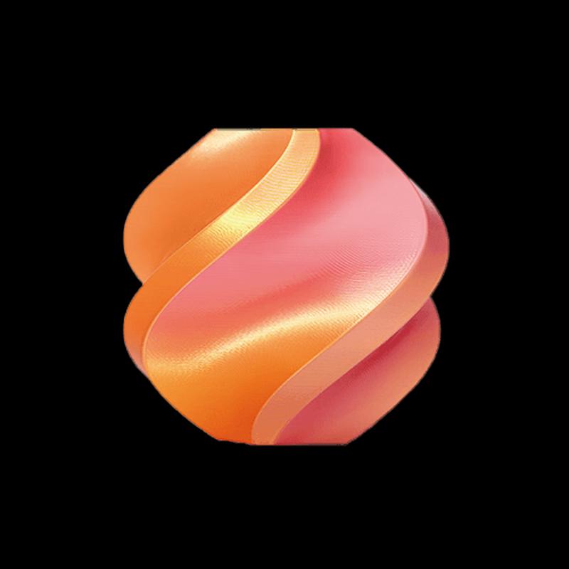 Bambu Lab Silk Dual-Color Gradient PLA Filament