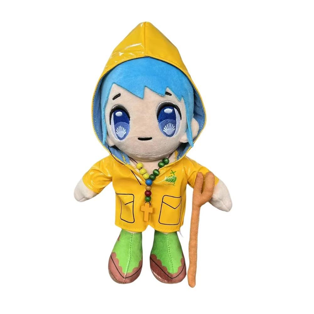 

Luce Vatican mascot Pilgrimage girl Yellow clothed girl fun plush toy keychain, plush bag decoration,plush pendant,birthday gift