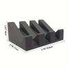 1pc Soap Dish Silicone Drain Tray Bathroom Storage Holder, Silicone Soap Tray