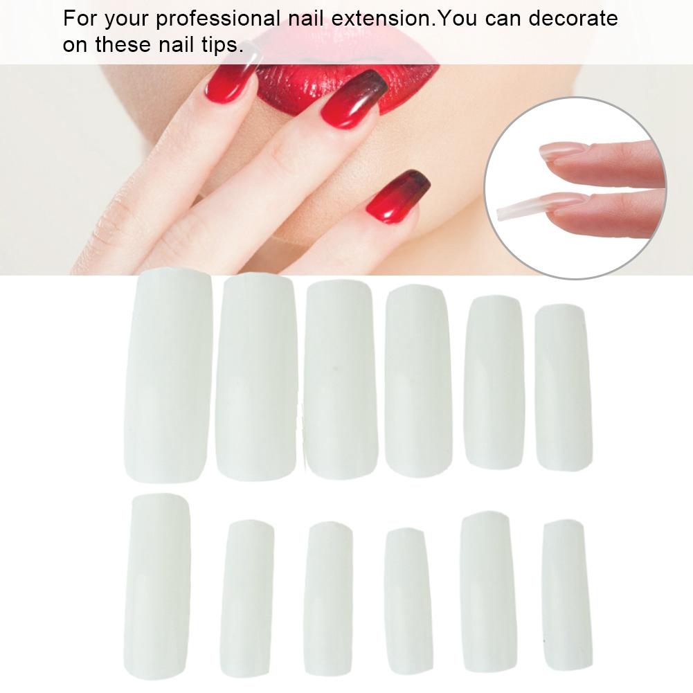 500pcs False Nail Tips Full Coverage Super Thin   Nail   Decoration
