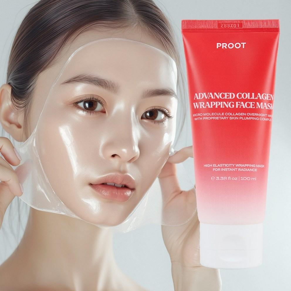 [Fruit] Collagen Wrapping Mask Pack, 1 sheet