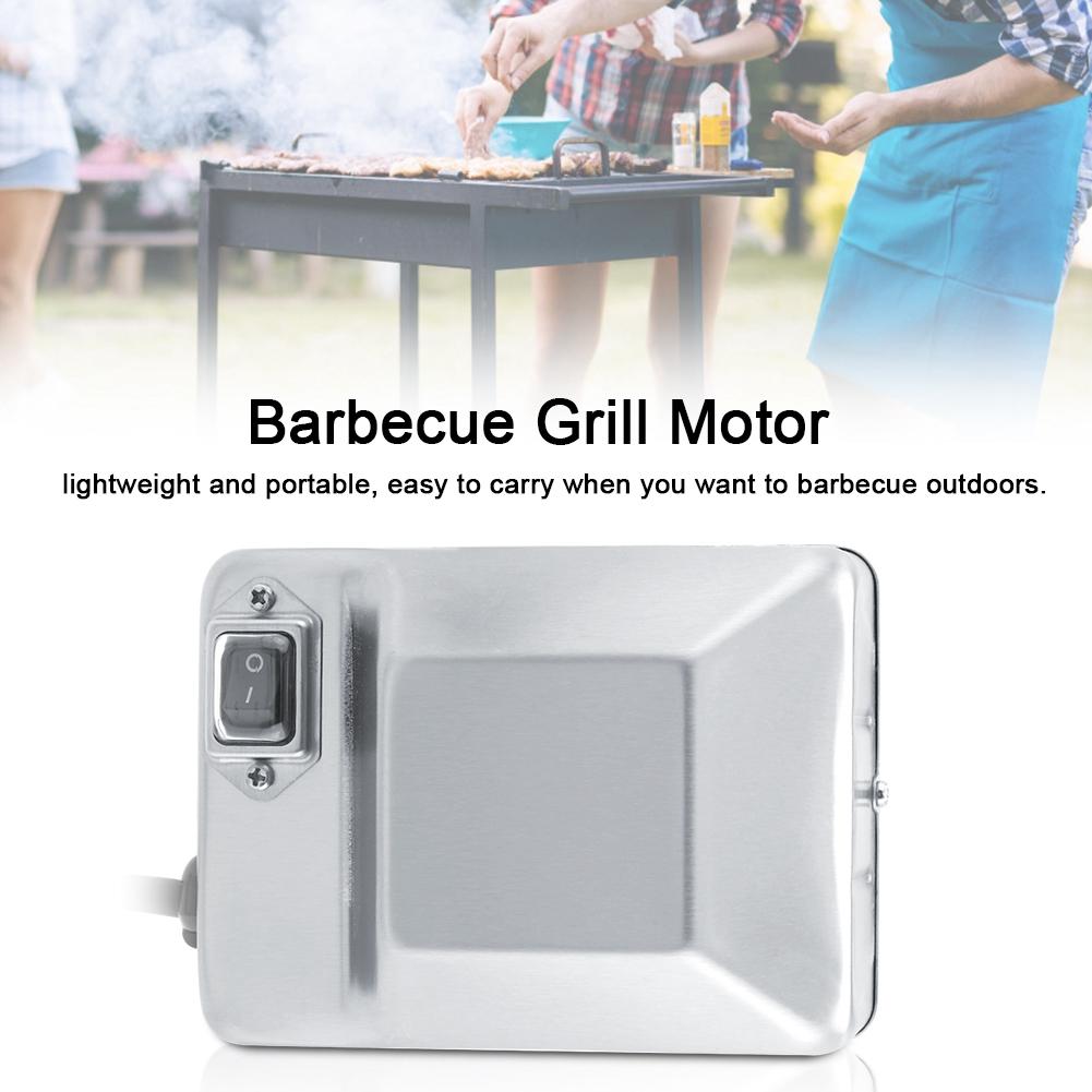 Robuster, langlebiger, tragbarer Elektrogrillmotor aus Edelstahl