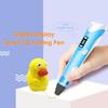 Caneta Impressa em 3D Com Filamentos Coloridos de 3m USB Elétrica Canetas de Impressão de Desenho 3D Presente Criativo DIY Para Aniversário Natal Ano Novo