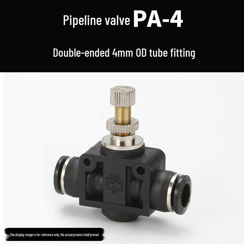 Pneumatic Quick-Connect Air Fitting LSA-8 Throttle Valve SA-10/SA-12