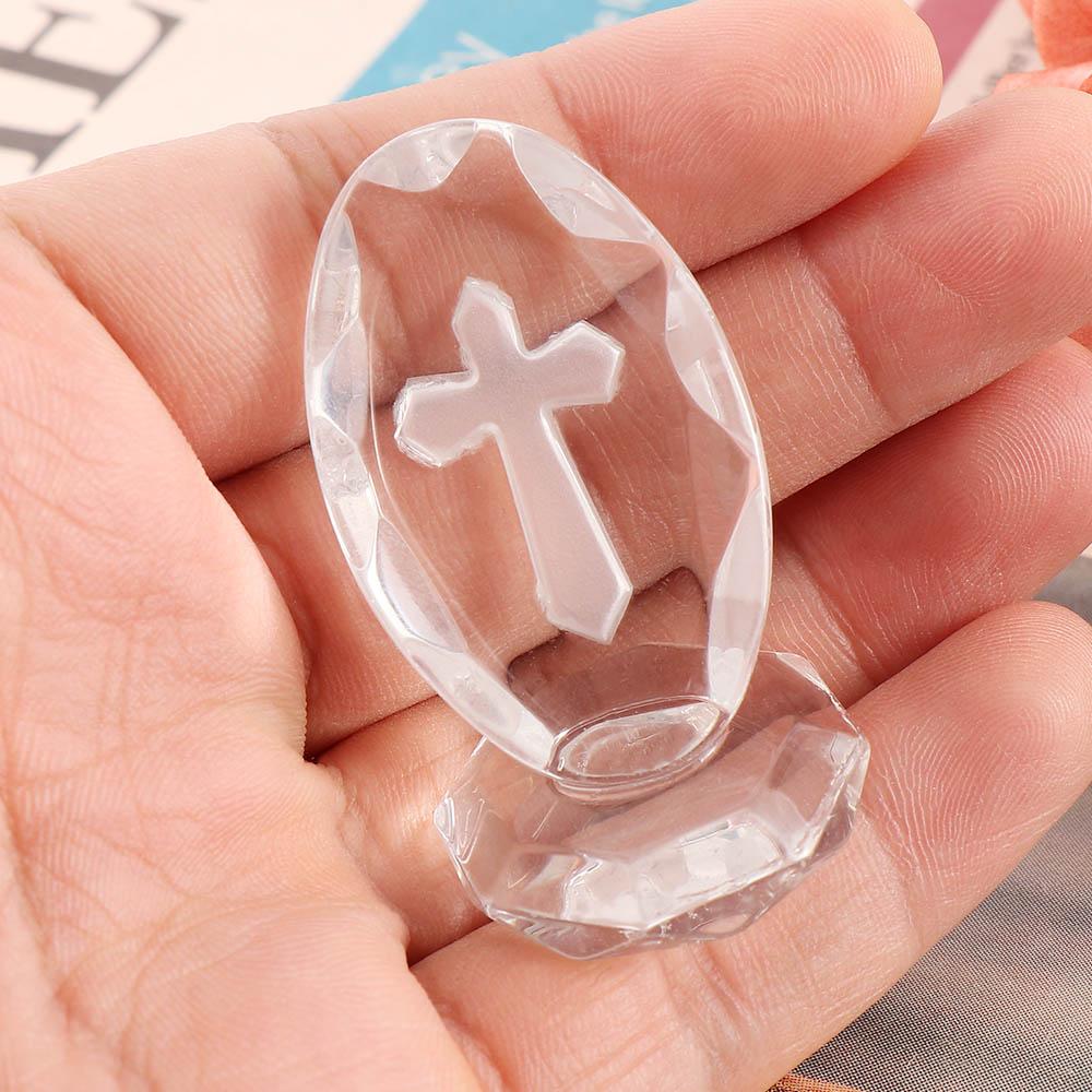 Accessories Artificial Crystal Car Styling Cross Ornaments Christian Car Ornaments Crystal Cross