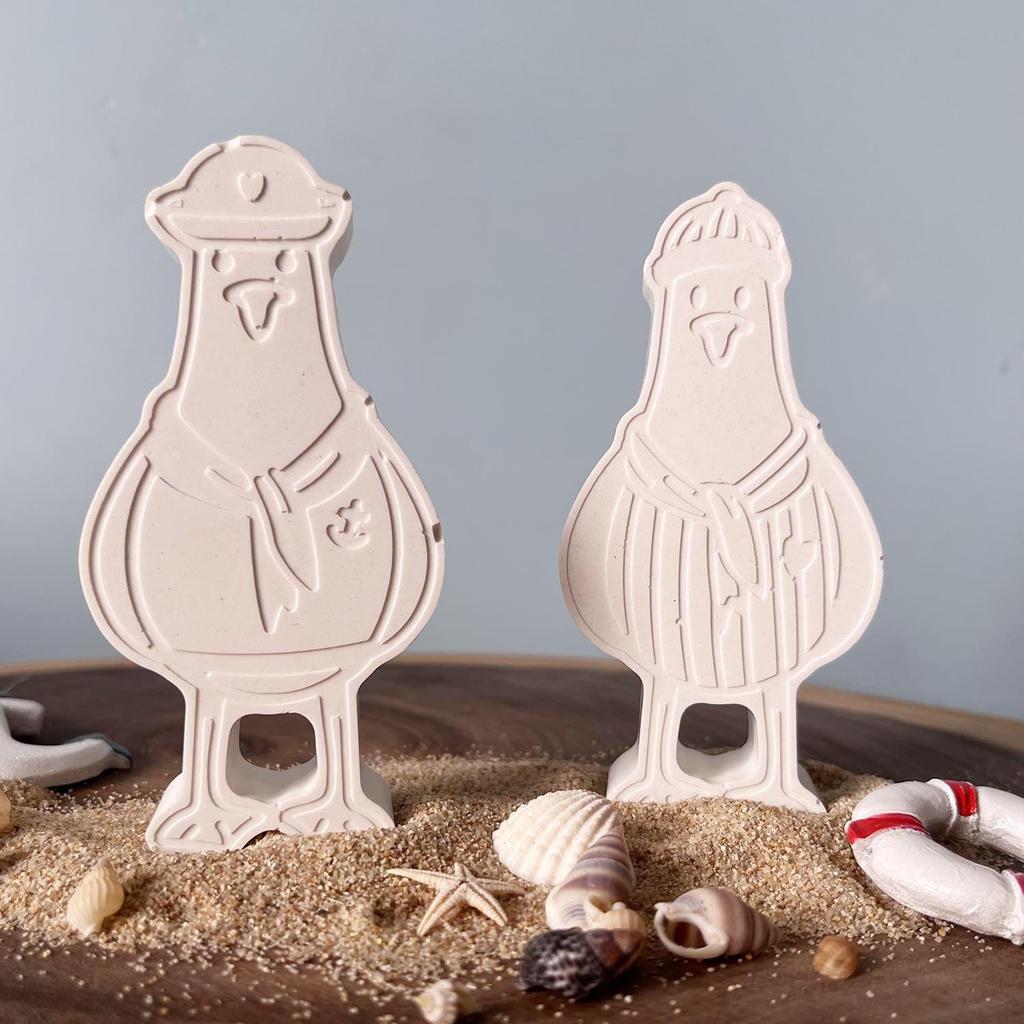 Seagull Silicone Mould Captain Seagull Car Mould Seagull Plaster Ornament Drip Mould