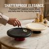 PET Plastic Cake Stand Detachable Serving Plates Stackable Fruit Bowl Snack Dish Reusable Dessert Display Tableware Party