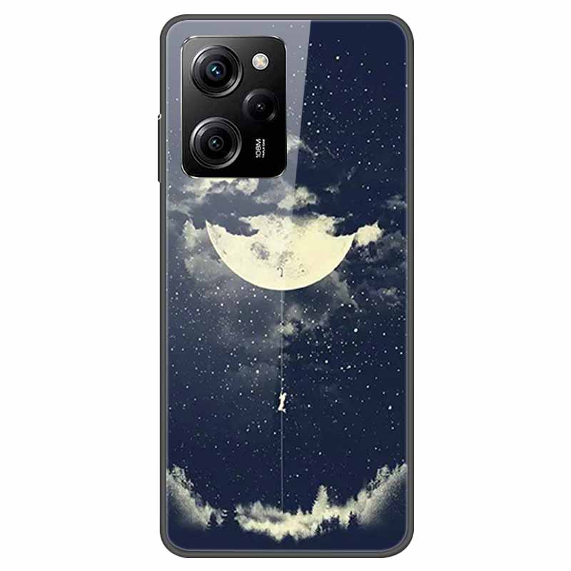 Tempered Glass Case for Xiaomi Poco X5 Pro / PocoX5 Cover Hard Shockproof Cases for Xiaomi Poco X5 5G 6.67'' Funda Coque Case