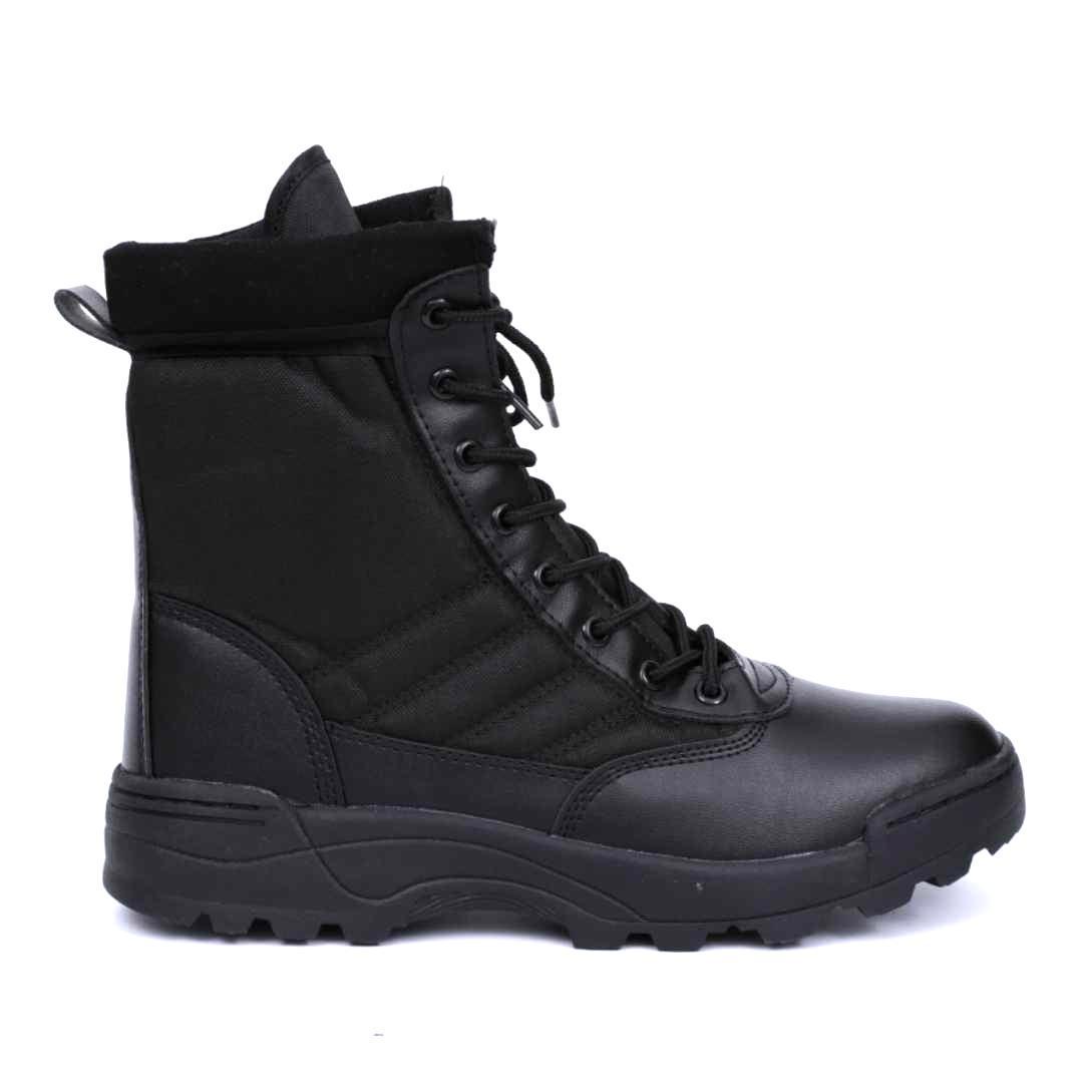 Men s Ultra-light Breathable Combat Tactical Boots - High-top Outdoor Desert & Mountaineering Training Shoes 36 чёрный