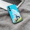 B-Beyond Journey F-Frieren And Fern Soft Silicone phone Case for Samsung Galaxy A73/A71/A72/A70/A53/A52/A51 - Black