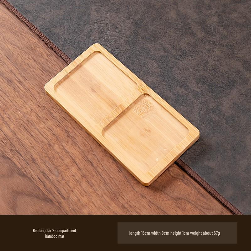 Bamboo Coaster & Decorative Tea Cup Tray