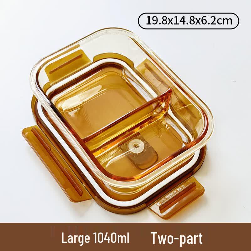 Ru Han 1040ML Rectangular Glass Lunch Box Set