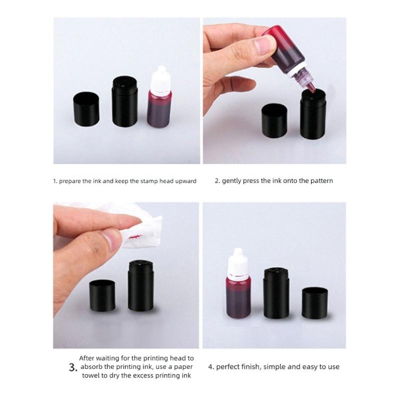 Quick Dry Permanent Marking Tool Reusable & Waterproof Golfing Stamper Portable Golf Ball Stamps Marker Easy to Use