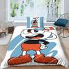The Cuphead Show Duvet Cover 3D Exquisite Cartoon Anime Digital Print Bedding Set Comforter Bed Youth Home Decor Boys Gift