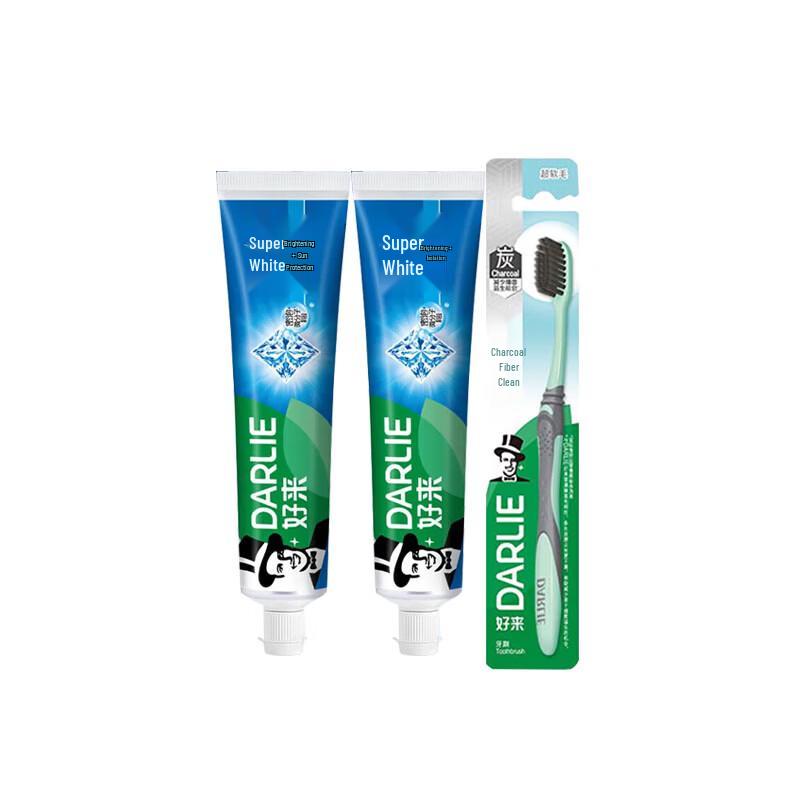 Hawley Ultra White Toothpaste with Toothbrush Set