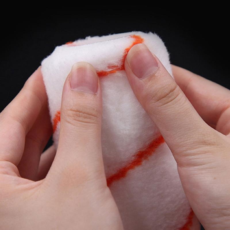 8Pcs Paint Roller Set Paint Brush Paint Tray Roller Paint Brush Wall Painting Roller for Professional Home Owners