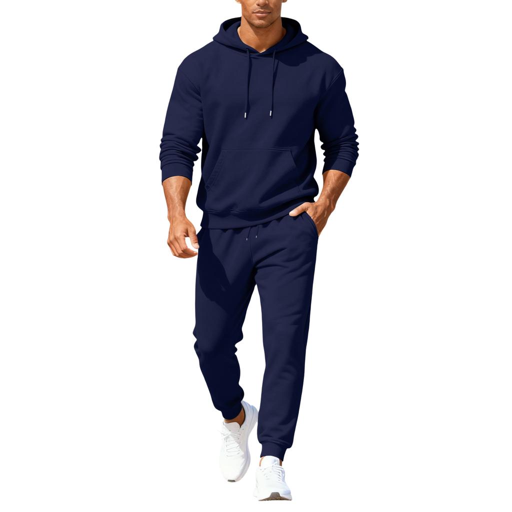 Men's Fall/Winter Hooded Sports Set