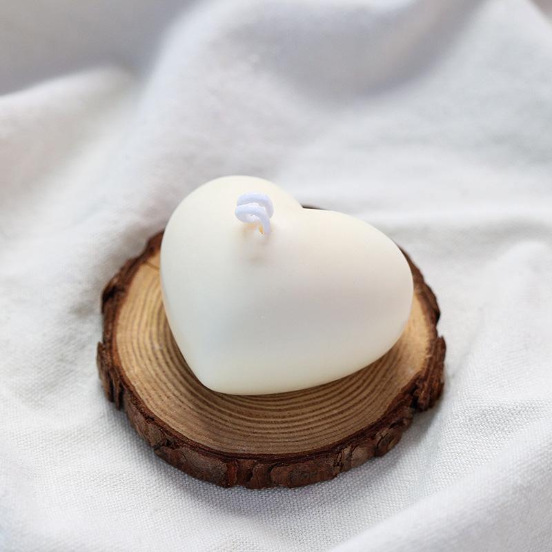 3D Love Heart Silicone Mold Valentine's Day Gift Diy Candle Mold Aroma Gypsum Plaster Romantic Home