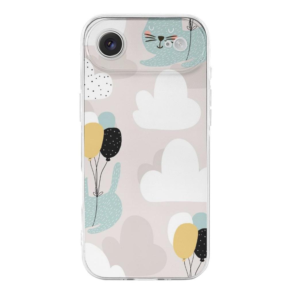 1 Pack For Iphone 17/17Air/17Pro/17ProMax Crystal TPU Clear Protective Shell With Cushion Edges, Lens Lift And Slim Profile