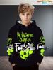Kids Clothes Boys Hoodies Long Sleeve 3D Football Print Children Spring Fall Clothes Casual Outdoor Active Boys Clothing Tops