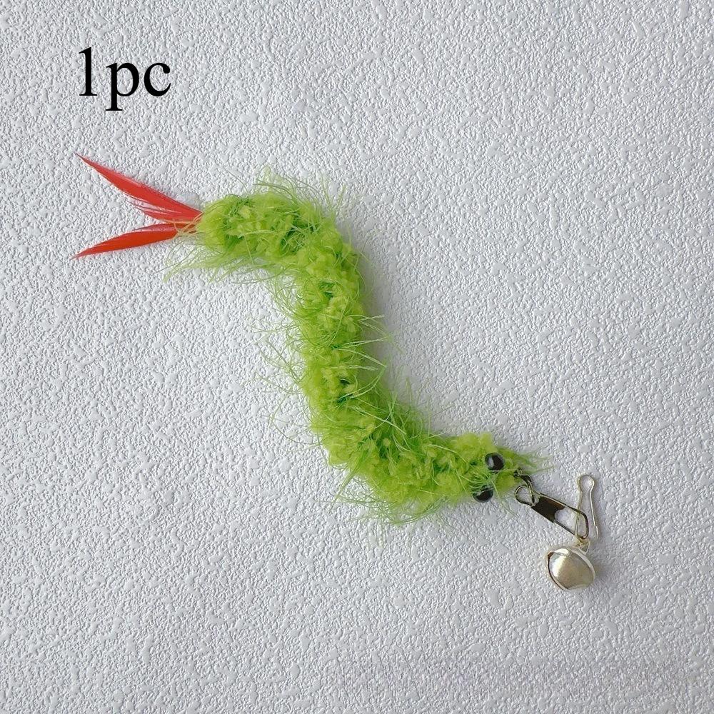 2pcs/3pcs Plush Shrimp Pet Cat Toy Replacement Accessories Funny Teaser Stick Wand Toy