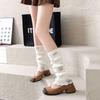 Women's Knit Mid-Calf Leg Warmers - Spring, Autumn, Winter Versatile Lolita Style Socks