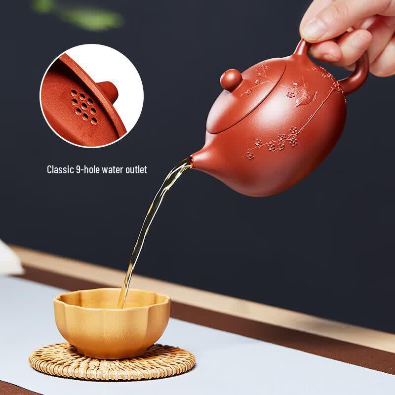 Yixing Zisha Xishi Clay Teapot