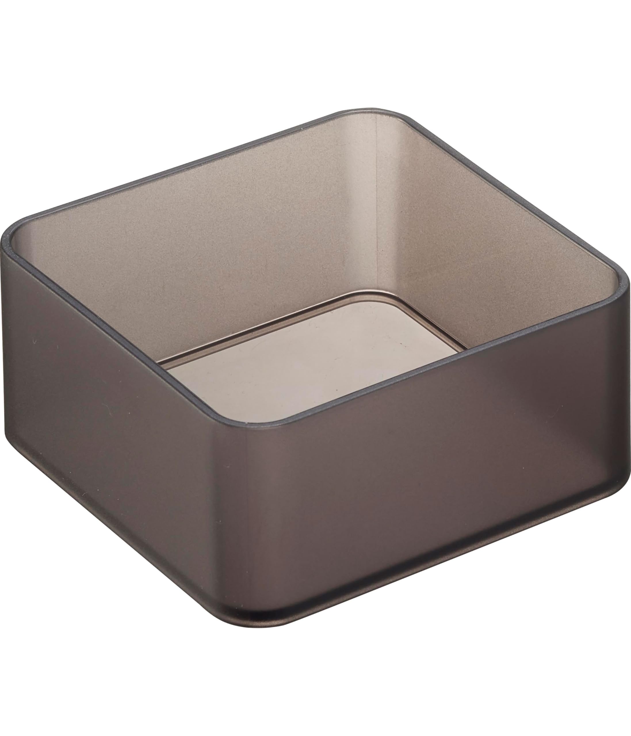 

Yamazaki Tower Clear Bottom Drawer Organizer Set of 2 Stackable Black W8 x D8 x H3.7cm Cutlery Storage Desk Tray 3641