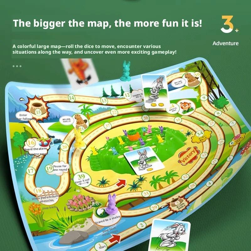 Sale Fun Toy Rabbit Trap Upgraded Board Game Card Parent Child Interactive Gathering Creative Table Game Kids Birthday Gift
