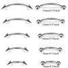 10/20pcs Surgical Steel Eyebrow Ring 3mm Ball Cone 6/8/10/12/14mm Curved Barbell Bar Ear Body Piercing