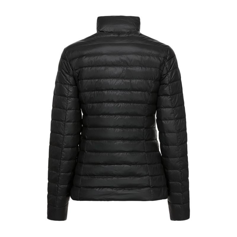 Just-over-the-top Women's Lightweight Down Jacket 90% Down Black