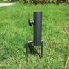 Ancore di Terra Multifunzione Facili da Installare Picchetto in Alluminio Supporto Metallico per Ombrelloni da Esterno per Ombrelloni da Spiaggia/Giardino/Pesca