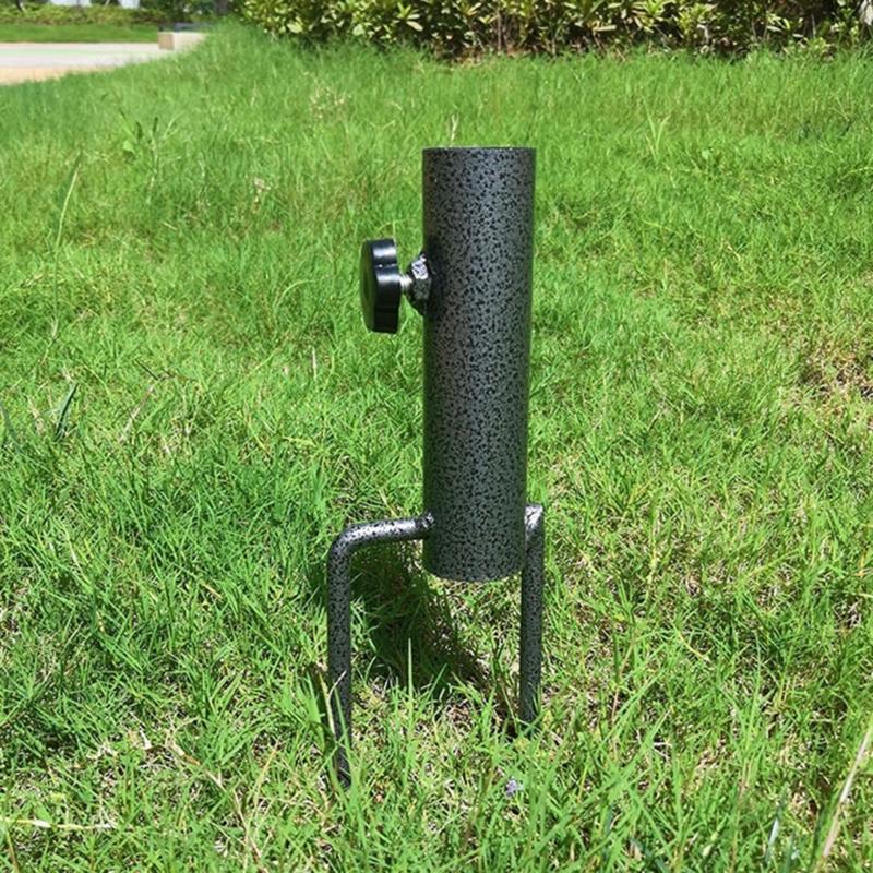 Ancore di Terra Multifunzione Facili da Installare Picchetto in Alluminio Supporto Metallico per Ombrelloni da Esterno per Ombrelloni da Spiaggia/Giardino/Pesca