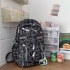 Spring new student backpack female college style schoolbag fresh and cute graffiti primary and secondary school schoolbag