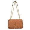 2025 Autumn/Winter Women's Colorblock Chain Bag - Versatile & Stylish Shoulder/Crossbody Handbag