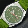 REFURBISHED SEIKO 5 AUTOMATIC 6309A VINTAGE JAPAN MENS GREEN WATCH A442898-1