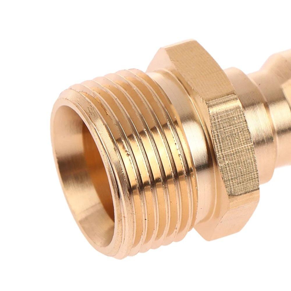 1Set 3/8 M22 Hose Coupler Quick Connect Kits Water Outlet Set Durable Pipe Joint