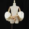 Ruffles Hand Sleeves 110cm Arm Warmer DIY Prom Dress Gloves  Dress Accessories