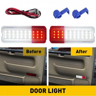 Lumière d'courtoisie de porte LED AUXITO Pour Panneau Ford 2000-05 Excursion 99-07 F250 F350