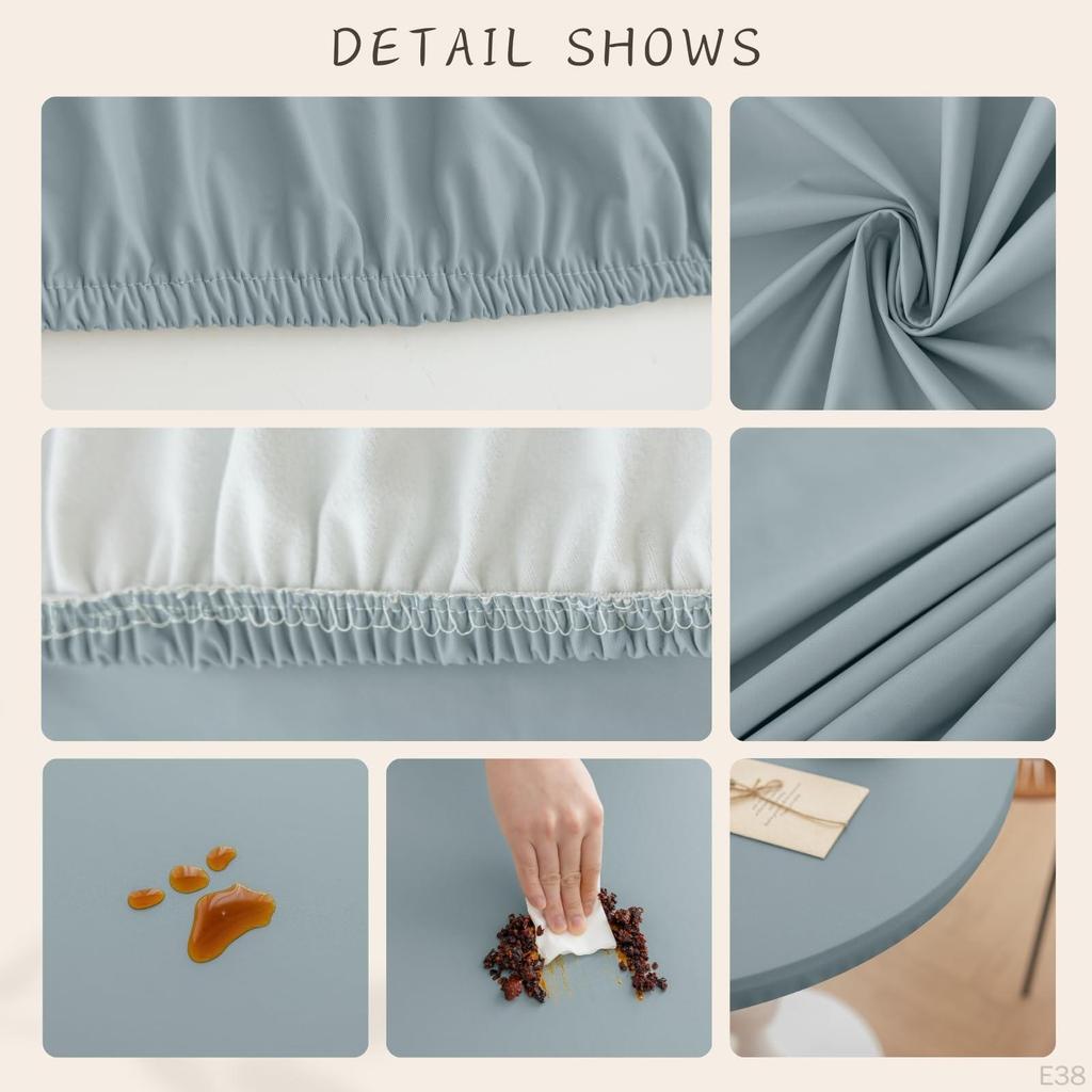 Elastic Stretch Table Protector for Kitchen and Event Use