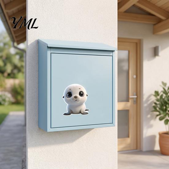 Animal Fridge Decor Acrylic Refrigerator Magnet, Cow Sheep Koala Frog Seal Kitchen Decorative Magnets Magnetic Decoration for Lockers Whiteboards