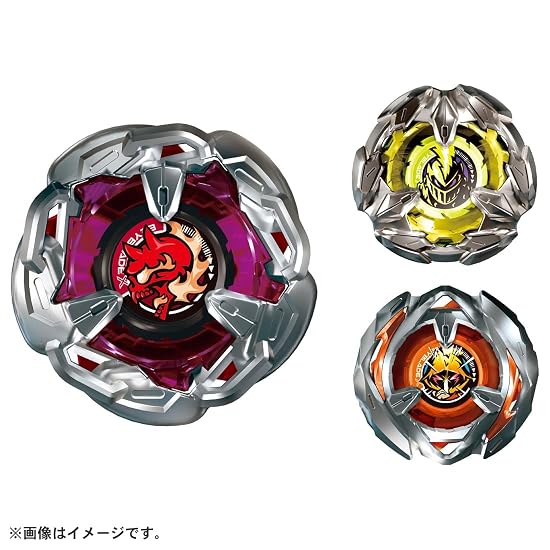 TAKARA TOMY BEYBLADE X BX-21 Hells Chain Deck Set Metal