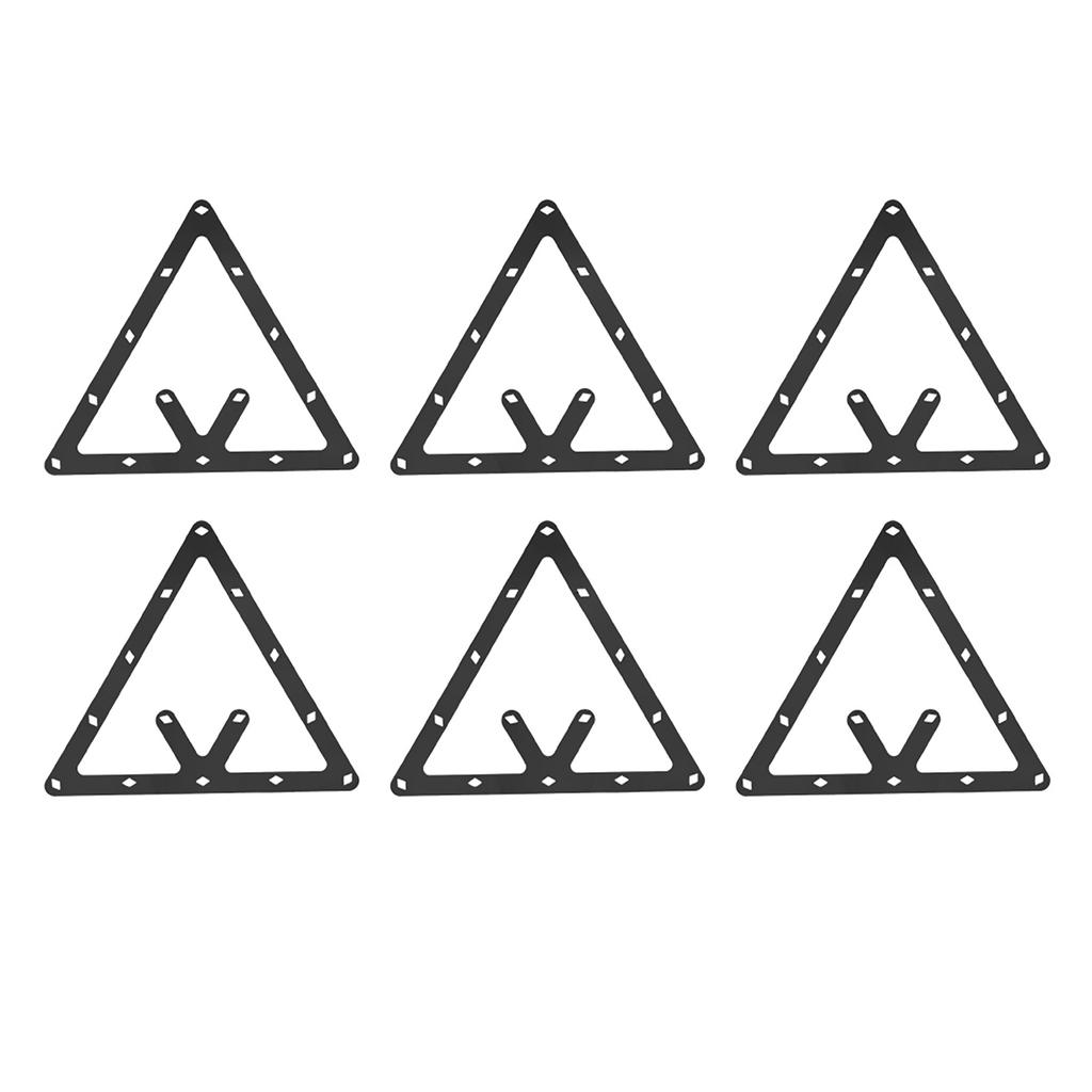 6PCS Film Paper 9/10 Balls Billiard Pendulum KickOff Position Sticker Accessory for Match