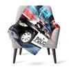 Cool Car Customize Your Name Blanket Used For Chair Office Sofa Bed Camping Soft And Warm Giving Friends And Relatives Birthday Graduation Gift
